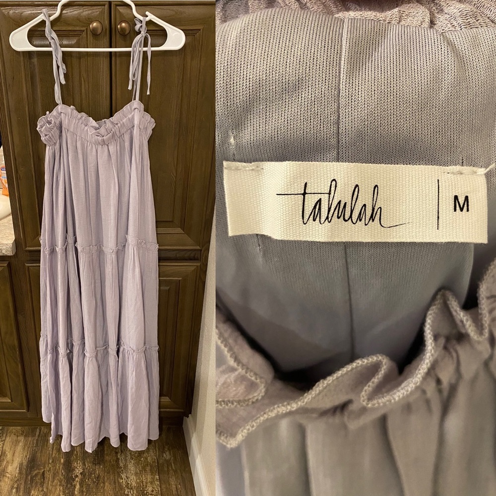 Light Grey Maxi Dress - Talulah